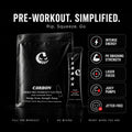 CARBON BLACK • Pre-Workout • Gel-Pack (Pre-Order)