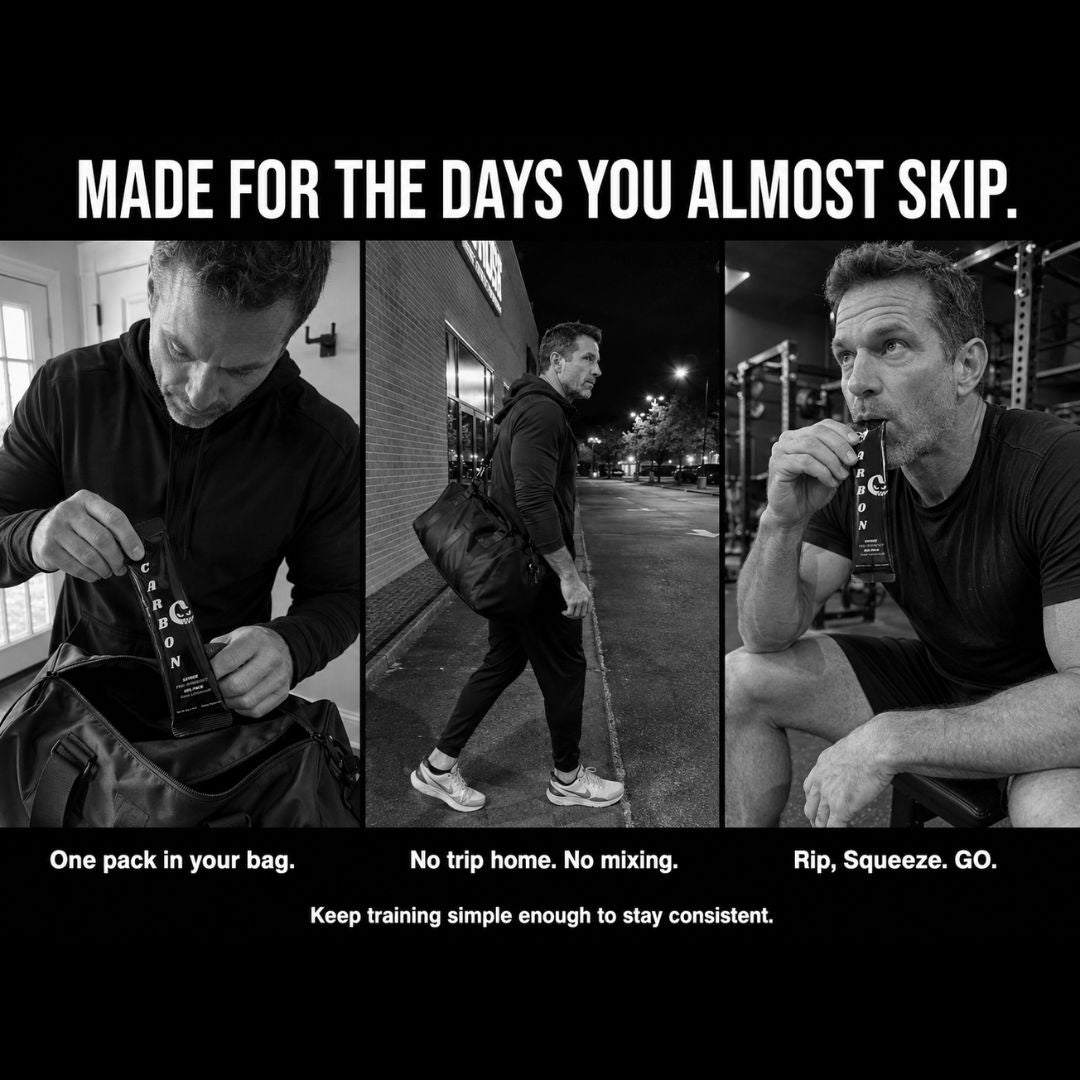 CARBON BLACK • Pre-Workout • Gel-Pack